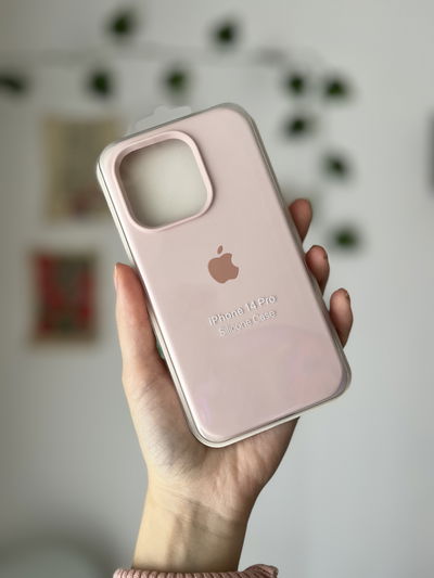 SILICONE CASE ROSA PASTEL 14 Pro