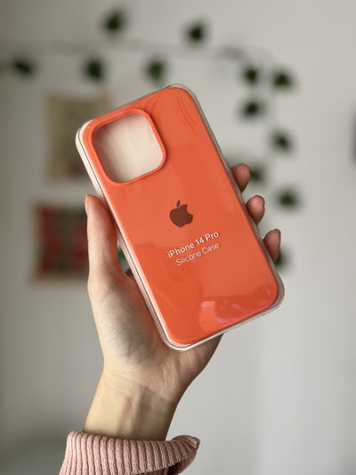 SILICONE CASE NARANJA 14 Pro