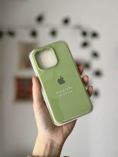 SILICONE CASE PISTACHO 14 Pro