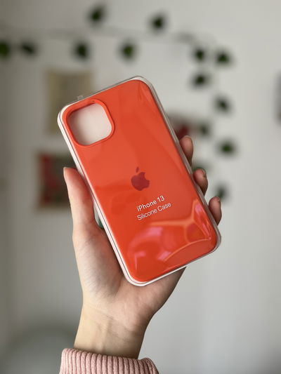 SILICONE CASE NARANJA FUERTE 13