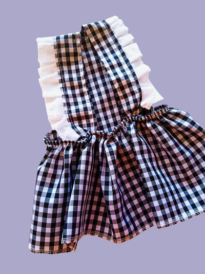 VESTIDO CUADRILLE NEGRO
