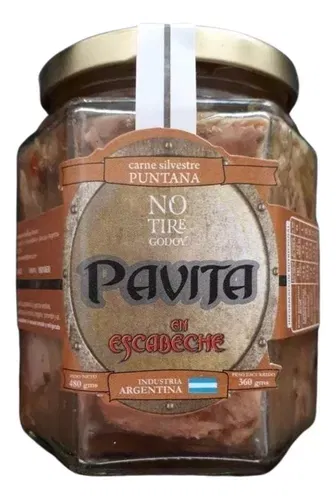 Escabeche No Tire Godoy 480gr Neto Pavita