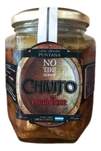 Escabeche No Tire Godoy 480gr Neto Chivito