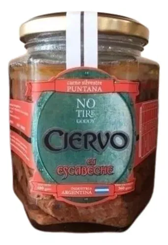 Escabeche No Tire Godoy 480gr Neto Ciervo