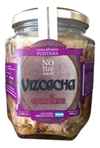 Escabeche No Tire Godoy 480gr Neto Vizcacha