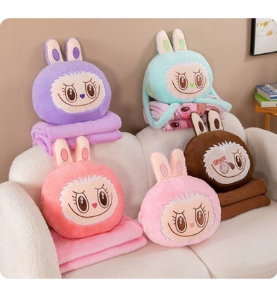 Almohadon Labubu + manta o Garrita 