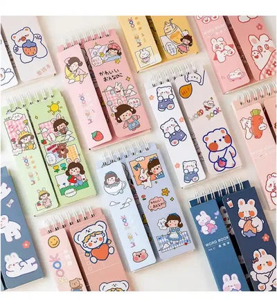 Mini block de notas kawaii