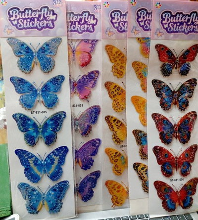 Stickers 3D Mariposas Grandes