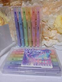 Caja de marcadores glitter x6 Wings