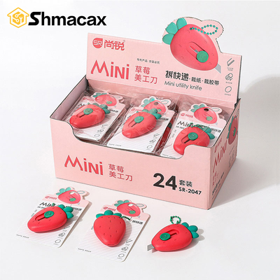 Mini Cutter de Frutilla - Zanahoria
