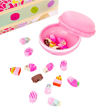 Macaron estuche con mini gomitas