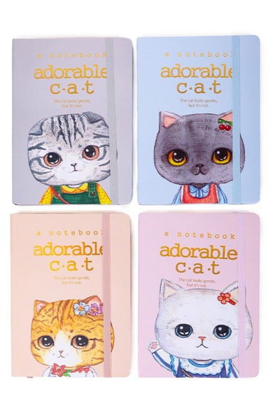 Cuaderno Gatitos - notebook - Tapa dura 96 hjs.