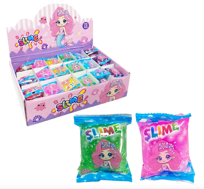 Mini slime en sachet Sirenitas