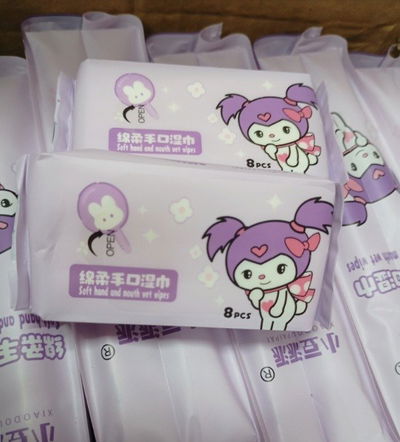 Mini toallitas desinfectantes Kuromi