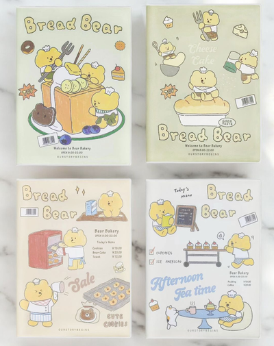 Mini Cuaderno Osito Kawaii
