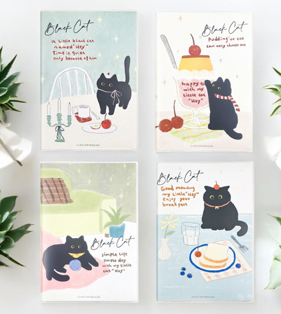 Cuaderno Black Cat (rayado)