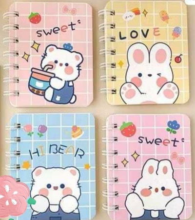 Libretita A7 kawaii (varios diseños)
