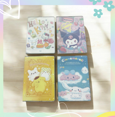 Cuaderno Sanrio con funda