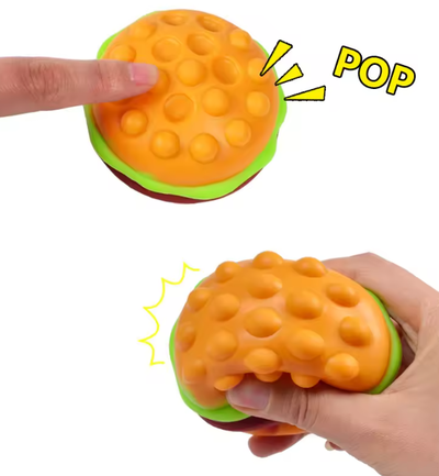 Hamburguesa Popit Squishy Fidget