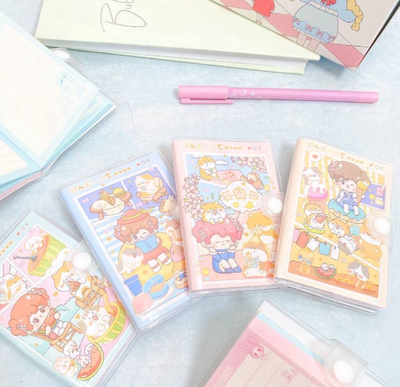 Libretitas con funda kawaii 