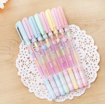 Lapicera multicolor cute