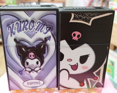 Cigarrera c/encendedor usb Kuromi 