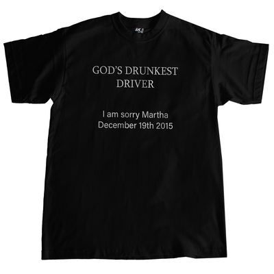 GOD'S DRUNKEST DRIVER