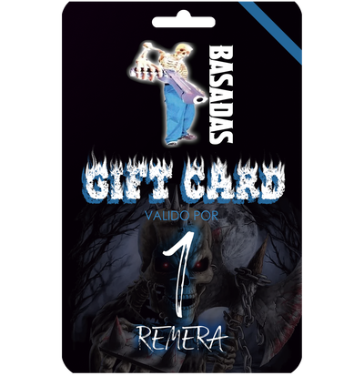 GIFT CARD X 1 REMERA BASADA