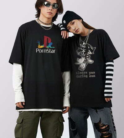 Remera del catálogo en Corte OVERSIZE