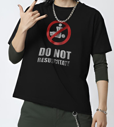 Do not resuscitate / No resucitar