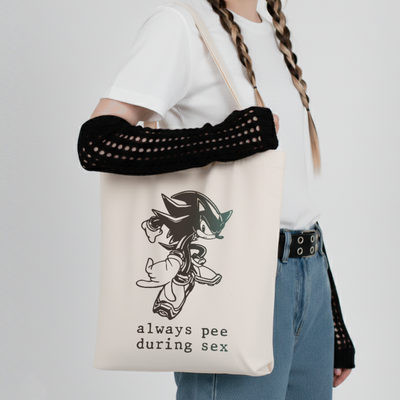 Tote Bag Always pee during sex