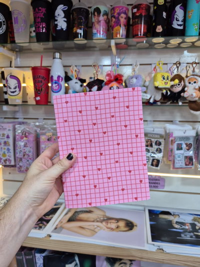 Rosa con corazones / Binder