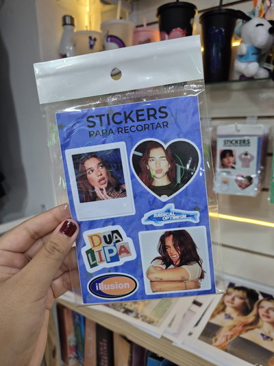Dua lipa / Stickers para recortar 