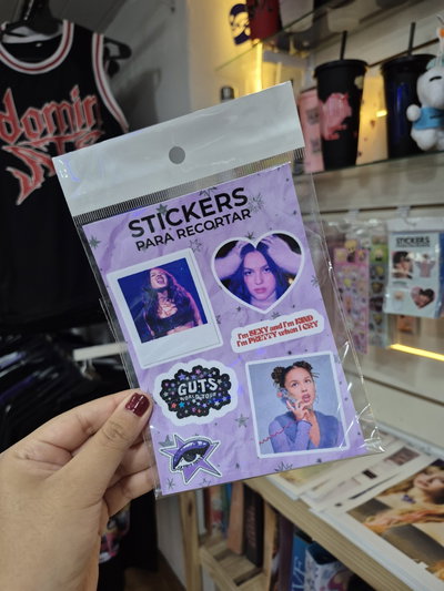 Olivia Rodrigo / Stickers para recortar 