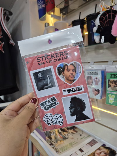 The Weeknd / Stickers para recortar 