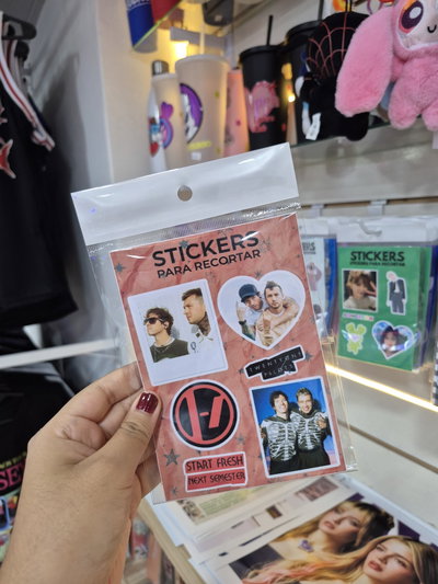 Twenty One Pilots / Stickers para recortar 