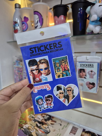 Ca7riel & Paco Amoroso / Stickers para recortar 