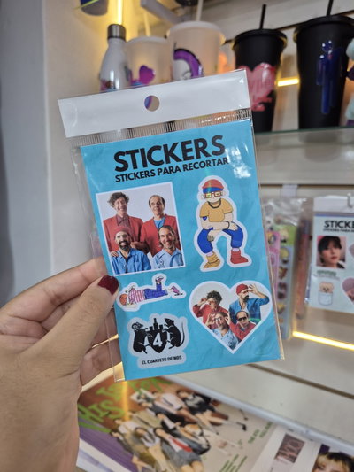 El cuarteto de nos / Stickers para recortar 