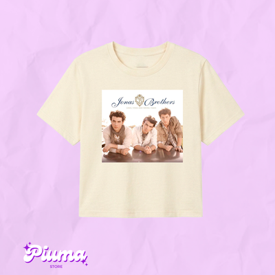 Jonas Brothers / Remera Cortita / Modelo 1