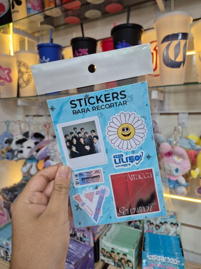 Seventeen / Stickers para recortar 