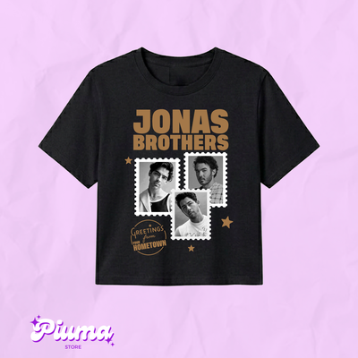 Jonas Brothers / Remera Cortita / Modelo 2