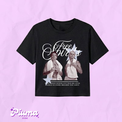 Catriel y Paco / Remera Cortita / Babytee / Modelo 1
