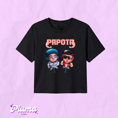 Catriel y Paco / Remera Cortita / Babytee / Modelo 3