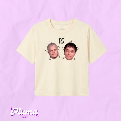 Catriel y Paco / Remera Cortita / Babytee / Modelo 2