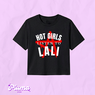 Lali / Remera Cortita / Babytee / Modelo 1