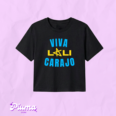 Lali / Remera Cortita / Babytee / Modelo 3