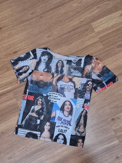 Lali / Remera de tul / Modelo 1