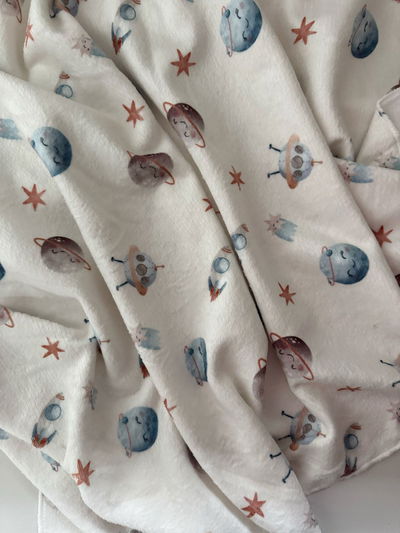 Manta Micro Polar Soft "Planetas"