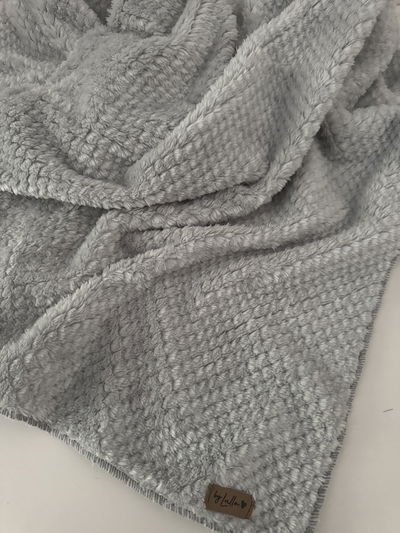 Manta de Piel Honey | Gris