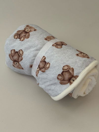 Toallon con Capucha "Gray Bear" 